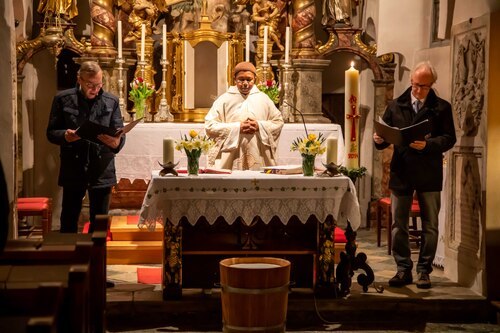 Kantoren des Osterlobes<br />
Foto: Anton Wieser