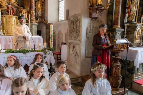 Danksagung von Herta Sonnberger (Mesnerin und EKO-Begleiterin)<br />
Foto: Anton Wieser