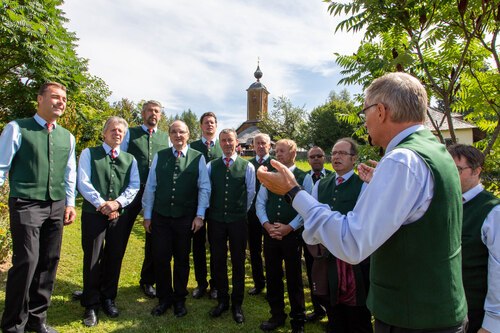 Sängerrunde Obermühlbach<br />
Foto: Anton Wieser