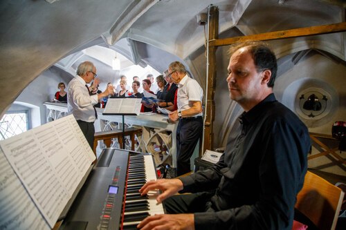musikalische Umrahmung<br />
Foto: Anton Wieser