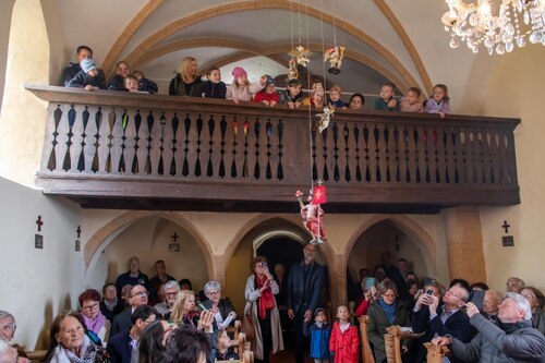 Engelaufziehen in Steinbichl<br />
Foto: Anton Wieser