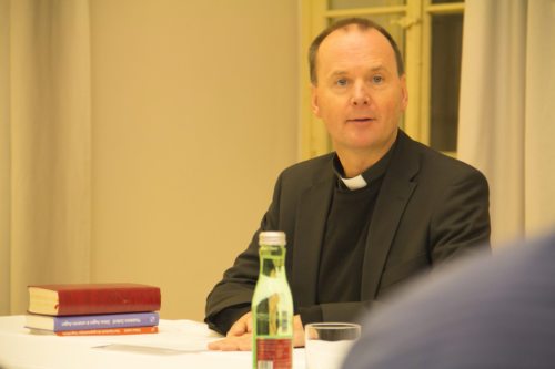 Spiritual Stefan Ulz gab diesmal Impulse zur Spiritualität von Chiara Lubich (© Foto: Priesterseminar)