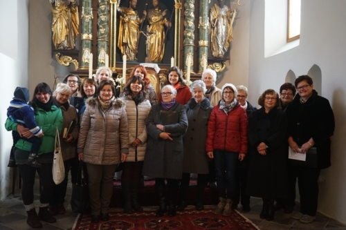 Auftritt des Kirchenchores Damtschach / Köstenberg am 25.11.2016, Christkönigssonntag, in der Pfarrkirche Köstenberg. (© Foto: Ingo Sternig)