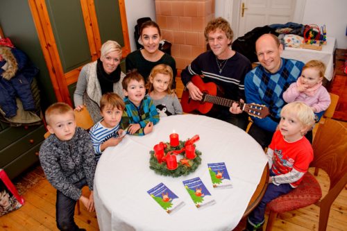 Tobias, Roberto,Eliah,Magdalena,Lina,Tobias mit Daniela Krassnig,Virgolini Marina-Anna, Wolfgang Unterlercher und Michael Kopp.  (© Foto: Thomas Hude)