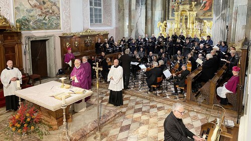 Allerseelenrequiem 2023 im Dom zu Klagenfurt (Foto: KH Kronawetter/Internetredaktion) Allerseelenrequiem 2023 im Dom zu Klagenfurt (Foto: KH Kronawetter/Internetredaktion)