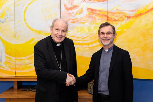Wiener Erzbischof zu seinem 80. Geburtstag emeritiert - Bisheriger Bischofsvikar Josef Grünwidl übernimmt interimistische Leitung der Erzdiözese als Apostolischer Administrator (Foto: Kathpress/EDW/Schönlaub) Wiener Erzbischof zu seinem 80. Geburtstag emeritiert - Bisheriger Bischofsvikar Josef Grünwidl übernimmt interimistische Leitung der Erzdiözese als Apostolischer Administrator (Foto: Kathpress/EDW/Schönlaub)