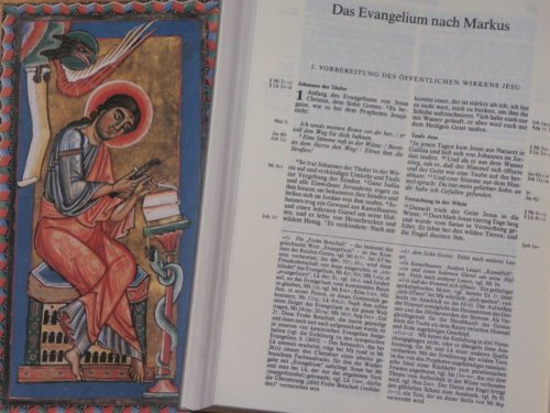 Mit dem Markusevangelium in das Bibellesen einsteigen. (© Foto: Michael Kapeller) Mit dem Markusevangelium in das Bibellesen einsteigen. (© Foto: Michael Kapeller)