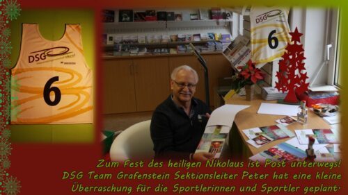 Die Sektionsleitung um Peter Schwagerle hat sich etwas besonders für die Sportlerinnen und Sportler des DSG Team Grafenstein einfallen lassen. Neben einer Nikolausschokolade gibt es für jedes Mitglied einen Jahreskalender 2021 mit 12 besonderen Bildern der vergangen Jahre. Und besondere Momente gab es viele: Special Olympics Winterspiele in Villach, Bowling Heimturniere und Begegnungen, die Sommerspiele in Vöcklabruck, Ausflüge und viele weiter mehr. Natürlich hoffen wir alle, dass wir bald wieder solche Momente gemeinsam erleben können und wir im nächsten Jahr die vorweihnachtliche Begegnung wieder unbeschwert feiern können.<br />
https://www.kath-kirche-kaernten.at/dioezese/detail/C2733/bowling_fuer_menschen_mit_und_ohne_beeintraechtigung