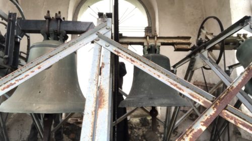 Glocken der Pfarrkirche Zweikirchen (Foto: Video-Screenshot)