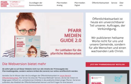 Pfarrmedienguide 2.0 - die “extended online-Version“ sozusagen