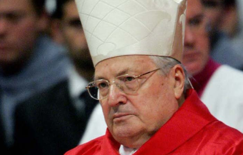 Der Dekan des Kardinalskollegiums Angelo Sodano (© Foto: news.va)