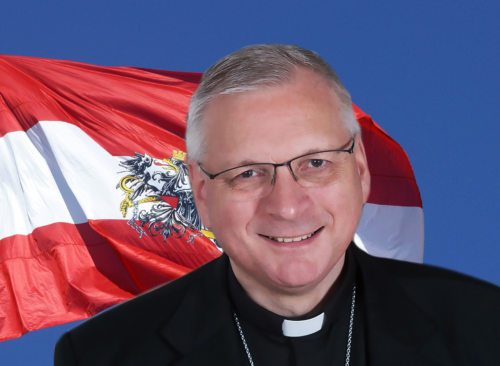 Militärbischof Dr. Werner Freistetter, Apostolischer Administrator der Diözese Gurk (Foto: Bischofskonferenz / Flagge-Pixabay) Militärbischof Dr. Werner Freistetter, Apostolischer Administrator der Diözese Gurk (Foto: Bischofskonferenz / Flagge-Pixabay)