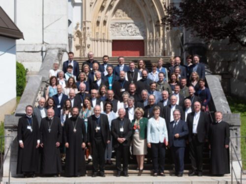 Vorsynodale Versammlung in Mariazell am 20. und 21. Juni 2022 (Foto: Bischofskonferenz / Kuss) Vorsynodale Versammlung in Mariazell am 20. und 21. Juni 2022 (Foto: Bischofskonferenz / Kuss)