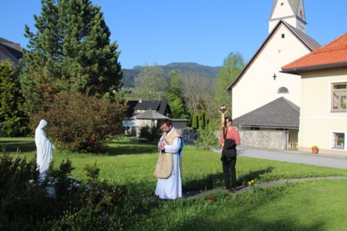 Bitttag in St. Stefan – Wir beten auch für den Schutz der Schöpfung. (Bild: Leni Bartolot).