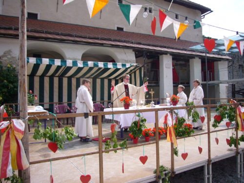 Dankgottesdienst beim Jübiläum der Bürgerfrauen (© Foto: Pfarre Friesach)