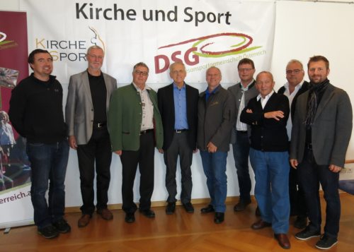 Vertreter der Diözesansportgemeinschaft mit Prof. Zulehner (© Foto: DSGÖ) Vertreter der Diözesansportgemeinschaft mit Prof. Zulehner (© Foto: DSGÖ)