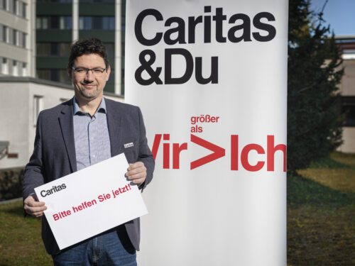 Appell zu Zusammenhalt und Solidarität: Caritasdirektor Ernst Sandriesser (© Caritas Kärnten)