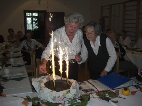 35-Jahr-Feier des Seniorenclubs im Oktober 2009 (© Foto: Pfarre Viktring-Stein)