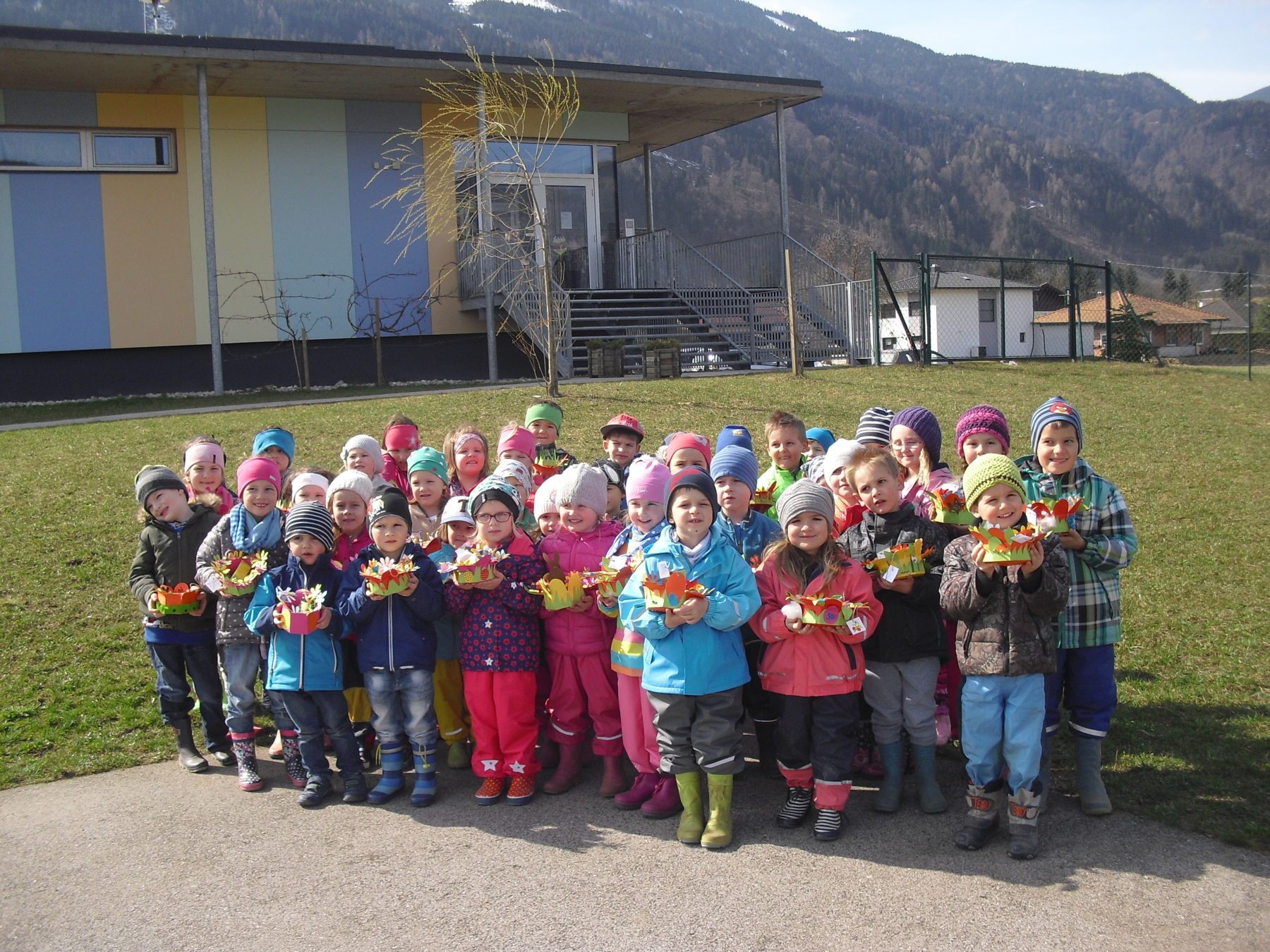 So feiern wir die Osterzeit im Kindergarten Triangel