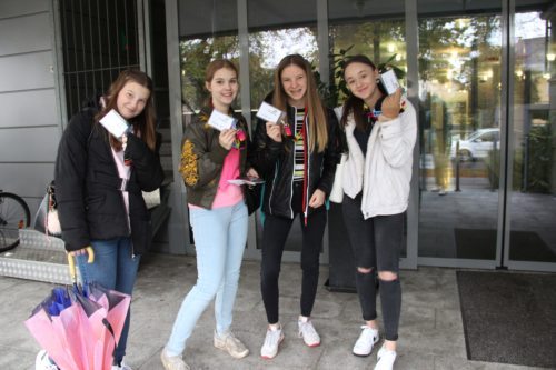 WI“MO-Schülerinnen in Aktion (Foto: Caritas Kärnten)