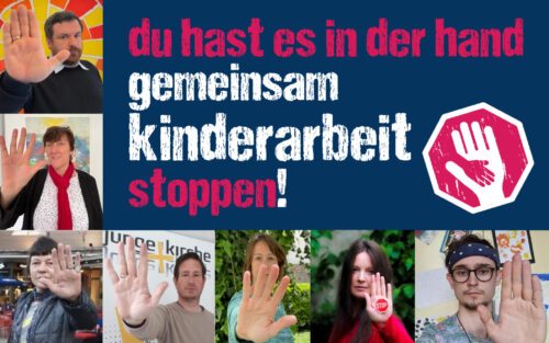 Collage: Kinderarbeit stoppen!_© KJS Kärnten