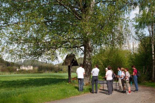 Marterl vor Schloss Frauenstein (© Foto: Anton Wieser)