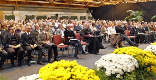 Mehr als 600 Delegierte aus den Kärntner Pfarren nahmen heute am Delegiertentag in Klagenfurt teil. (© Foto: Pressestelle/Eggenberger)