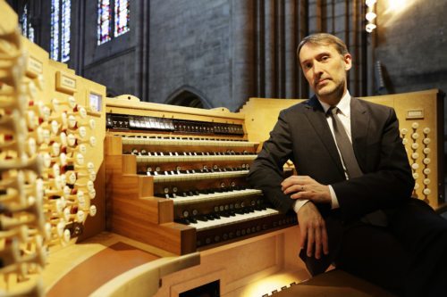 Olivier Latry an der Hauptorgel Orgel in Notre Dame de Paris