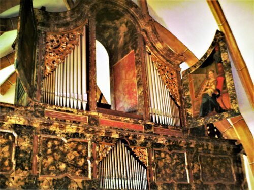 Orgel in der Pfarrkirche St. Stefan. Bild: Hermann Fritz.
