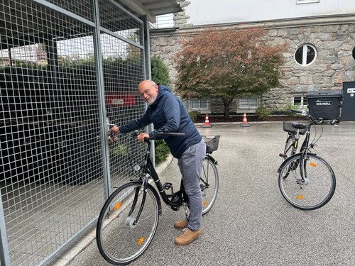 Dienstfahrrad des Diözesanhauses Dienstfahrrad des Diözesanhauses