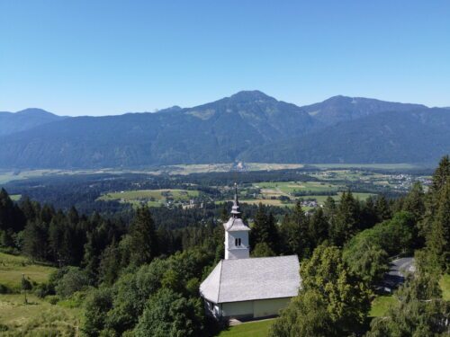 Filialkirche St. Anton auf der Windischen Höhe. (Bild: P. St.).