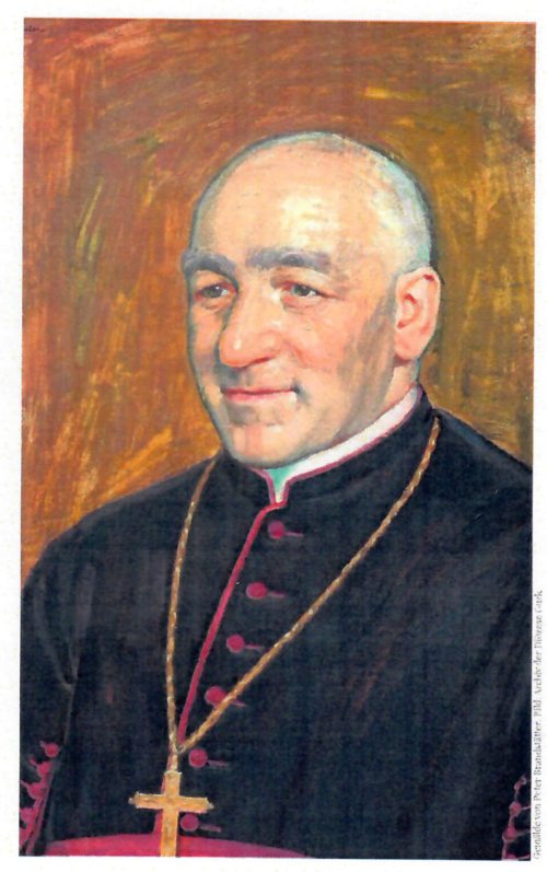 Prälat DDr. Rudolf Blüml (Gemälde von Peter Brandstätter. Archiv der Diözese Gurk).