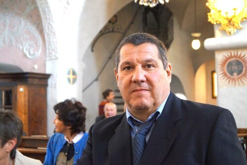 Walter Lora ist vor der Feier sehr gefasst und dennoch ein wenig nervös vor der Feier.<br />
Foto: P. Emmanuel-Maria Fitz OFM Walter Lora ist vor der Feier sehr gefasst und dennoch ein wenig nervös vor der Feier.<br />
Foto: P. Emmanuel-Maria Fitz OFM