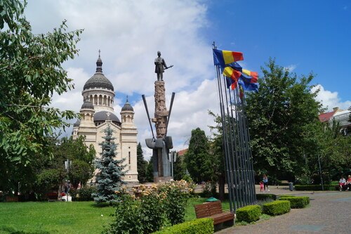 Orthodoxe Kirche in Cluj<br />
Foto: P. Emmanuel-Maria Fitz OFM Orthodoxe Kirche in Cluj<br />
Foto: P. Emmanuel-Maria Fitz OFM