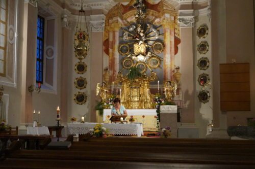 In der Wallfahrtskirche Maria Pirkach (C) Bettina Mayer