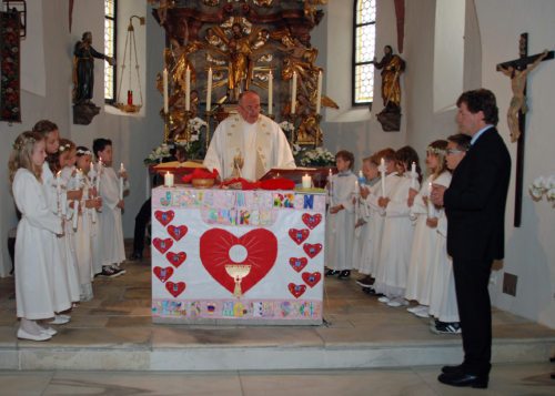 Tauferneuerung/Krstne obljube (© Foto: Klaus Jähnisch)