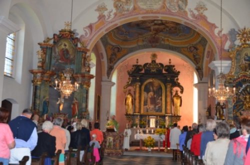 Heilige Messe beim Dreipfarrenfest (© Foto: Felix Poklukar)