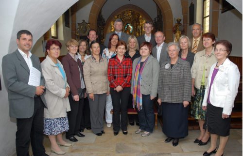 Gemischter Kirchenchor unter der Leitung von Marjan Gasser / Mešani cerkveni zbor pod vodstvom Marjana Gasser (© Foto: Reichmann)