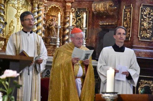 V sredini:&nbsp;nadškof v pokoju Alois Kothgasser SDB. Foto:&nbsp;M. Rihter / Nedelja