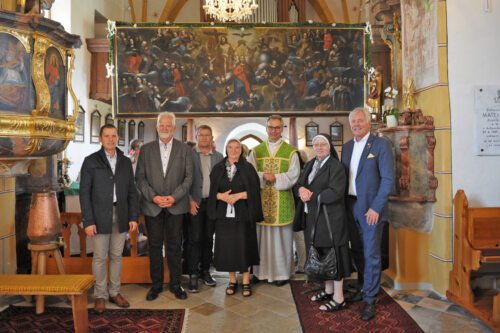 Vertreter der Gemeinde und der Kirche (Foto: Josef Plimon)