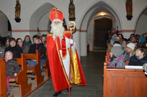 Der hl.Nikolaus ist gekommen (© Foto: Josef Herbert Krassnitzer)