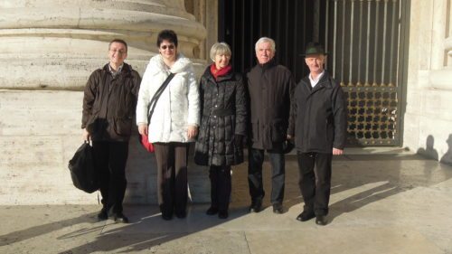 Kärntner Delegation - v.l.n.r. Max Fritz, Hildegard Tschuitz, Hertha Glaser, Stefan Lesjak und Josef Schlintl (© Foto: Internetredaktion) Kärntner Delegation - v.l.n.r. Max Fritz, Hildegard Tschuitz, Hertha Glaser, Stefan Lesjak und Josef Schlintl (© Foto: Internetredaktion)