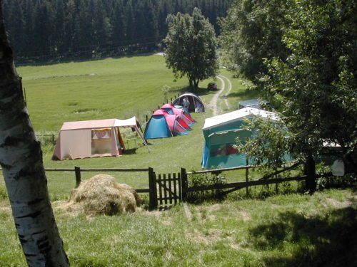 Es wurden regelmäßig Zeltlager durchgeführt (©DSG Kärnten)