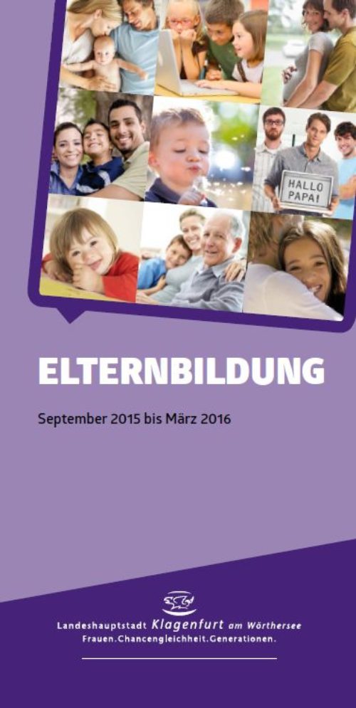 Elternbildung in erfrischender Vielfalt (© Foto: Magistrat Klagenfurt)