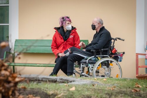 In der Wohnungslosentagesstätte Eggerheim erfahren Besucher*innen auch während der Feiertage Hilfe. (Foto: Johannes Leitner/Caritas) In der Wohnungslosentagesstätte Eggerheim erfahren Besucher*innen auch während der Feiertage Hilfe. (Foto: Johannes Leitner/Caritas)