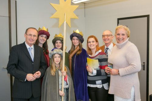 Sternsinger aus Kärnten im EU-Parlament - Empfang Karas und Schmidt (© Foto: Dreikönigsaktion)