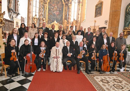 Kirchenchor Straßburg mit Solisten und Orchester