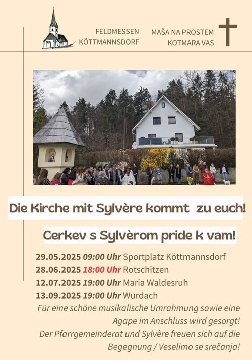 Einladung Pfarre Köttmannsdorf