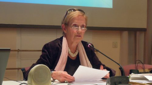 Dr. Annemarie Fenzl, Leiterin des Wiener Diözesanarchivs und langjährige enge Mitarbeiterin von Kardinal Dr. Franz König (© Foto: Kronawetter)