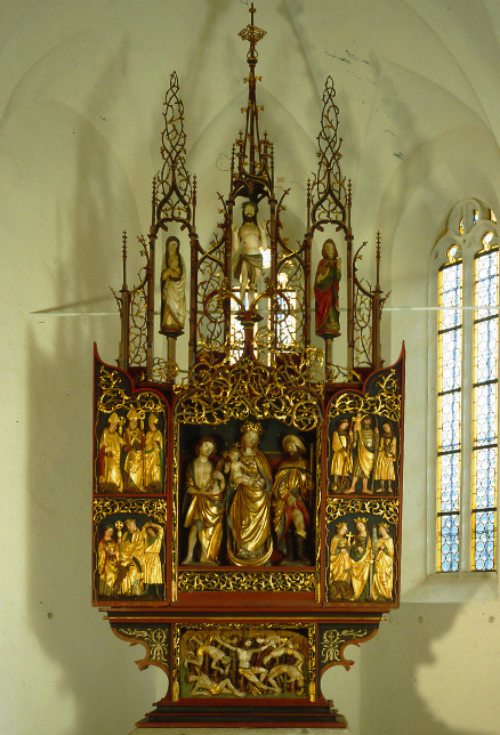 Gotischer Flügelaltar (© Foto: Reinhard Weidl)